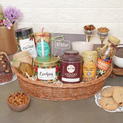 Loaded tea hamper