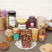 Loaded tea hamper