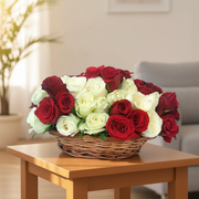 Roses In A Basket