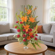 Beautiful Lilies & Carnations