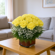 Pretty Yellow Carnations