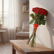 10 Hand Tied Roses