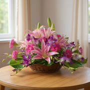 Fresh Pink Basket