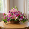 Fresh Pink Basket
